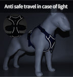 Pet Leash Reflective Breathable Dog Harness Vest-Style Pet Harness